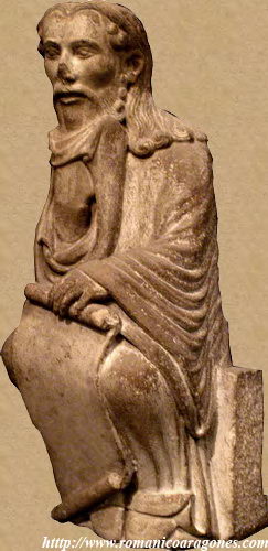 ESCULTURA DEL CORO PÉTREO DE LA CATEDRAL DE SANTIAGO